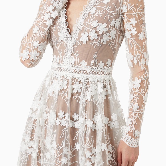 Gorgeous Bronx And Bonco Poppy Wedding Gown Size 6 (Medium) Brand New! - Picture 3 of 5